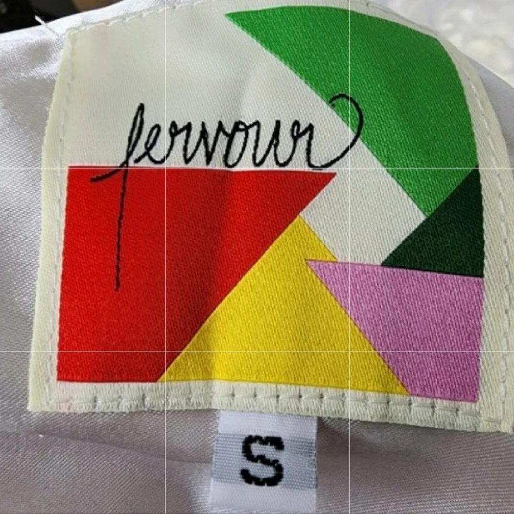 Fervour skirt full flare yellow and faded pink  size 8/10 - Picture 7 of 7